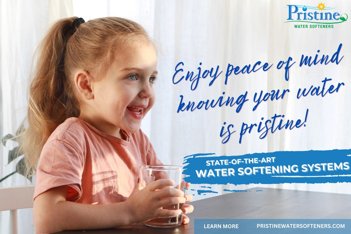 A child drinking soft tested water by Pristine Water Softeners