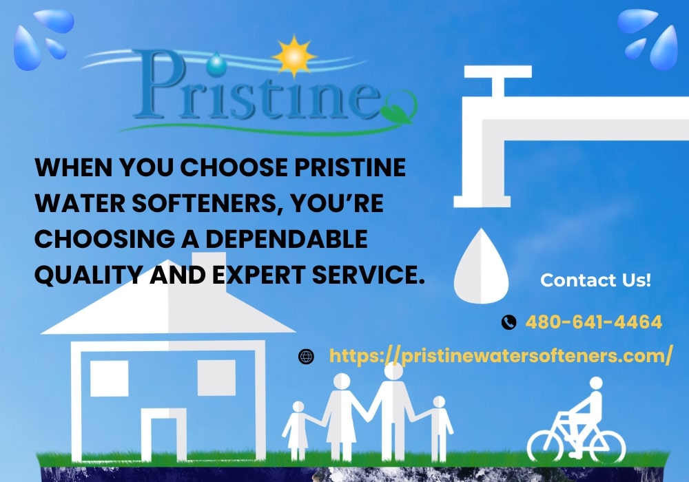 Clean water with dual tanks by Pristine Water Softeners