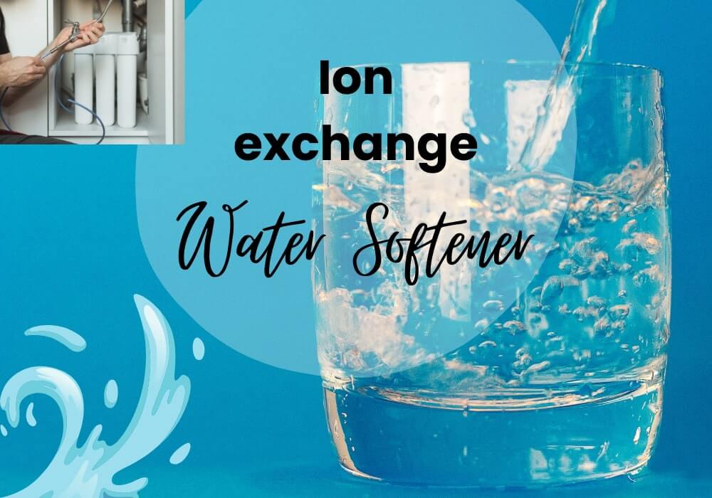 Ion exchange water softener and clean water