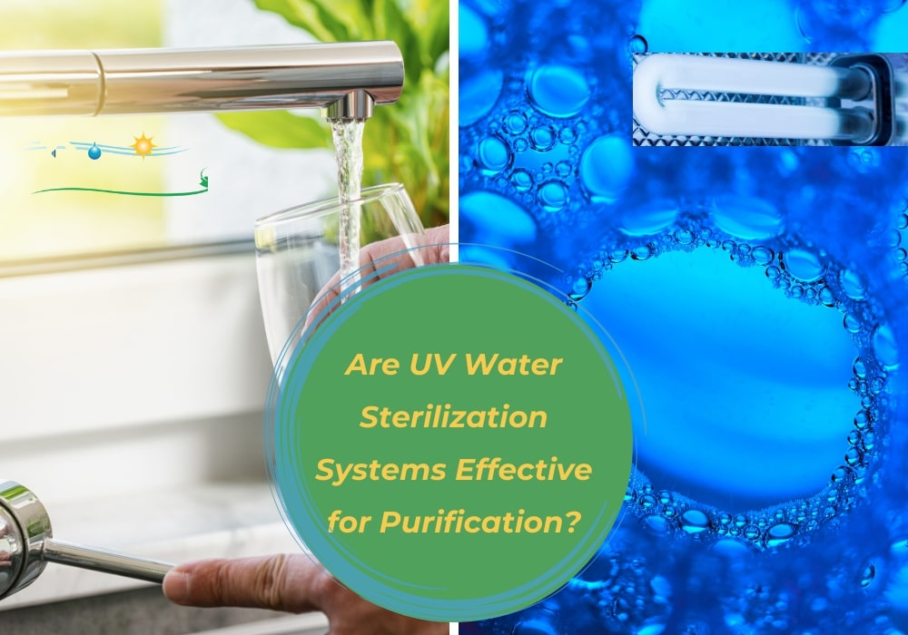 UV water sterilization systems effectiveness