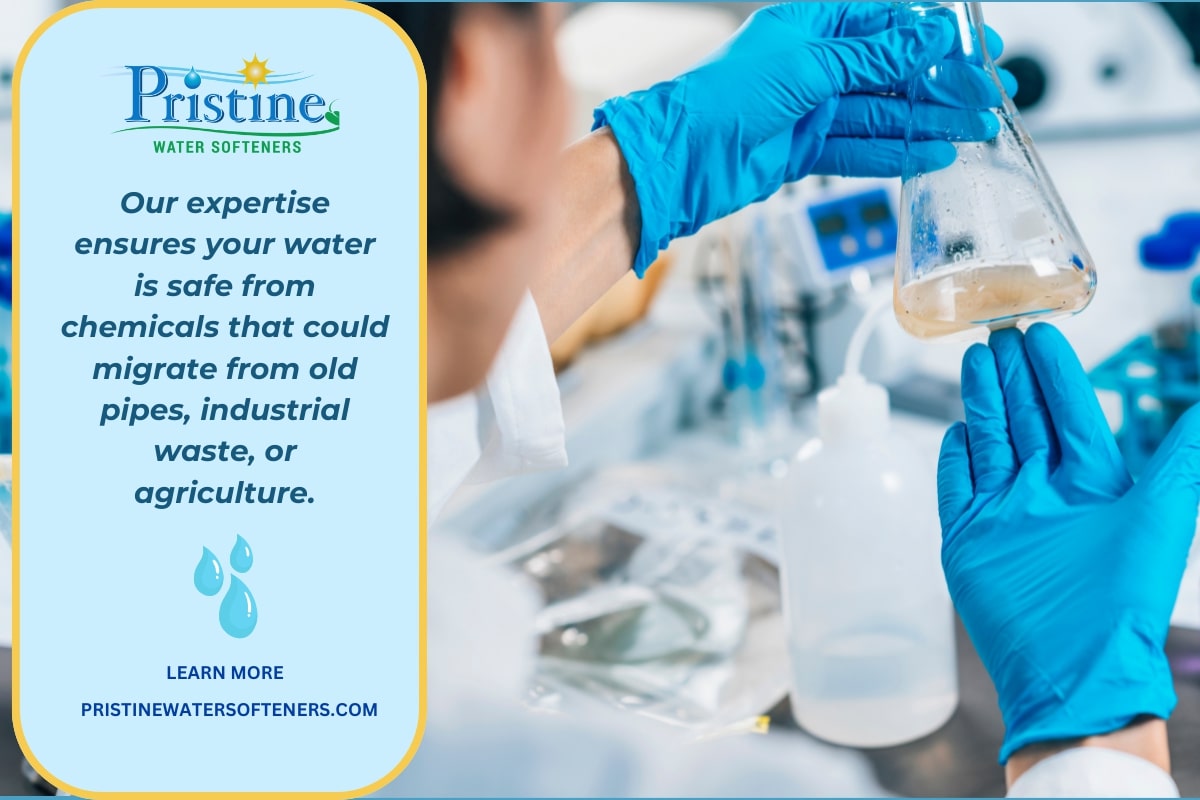 Expert water testing and analysis by Pristine Water Softeners