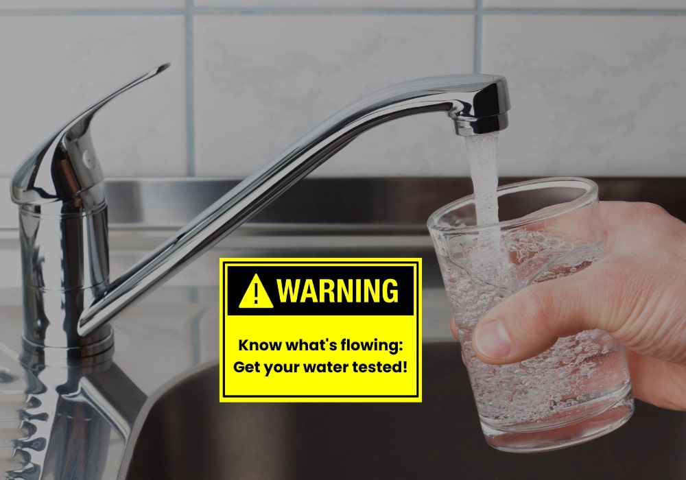 A warning for water testing