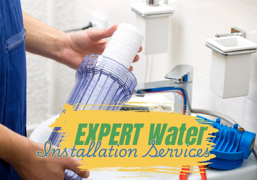 Expert water filtration installation services